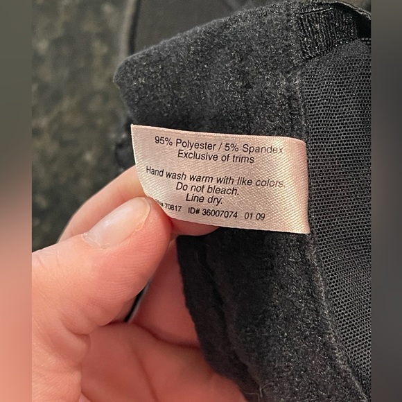 Victorias Secret Sexy Little Things Lingerie Ruffled Chemise, Black, Size 34B - Picture 7 of 9